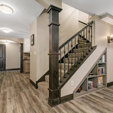 Traditional Lower Level Build Out