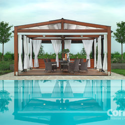 Corradi Pergola Shade Structures - Gazebos