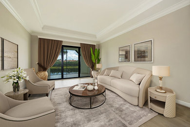 Living room - living room idea in Miami
