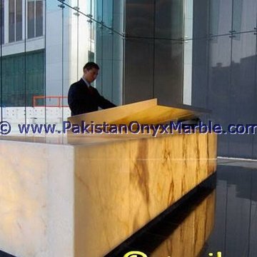 backlit onyx contertops backlighting onyx bars recepition Countertops