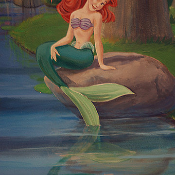 Child's Bedroom -Favorite Fairy Tale Characters Mural