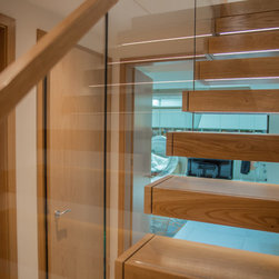 Oak Real Wood Veneer Single Doors - Home Decor