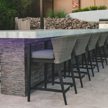 Paradise Pool and Outdoor Living Landscape on Paradise Valley