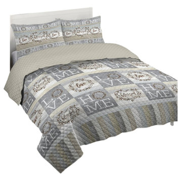 Loving Home Twin Quilt Set