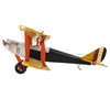 Yellow Curtis Jenny Plane 1:18 Collectible Metal scale model Airplane
