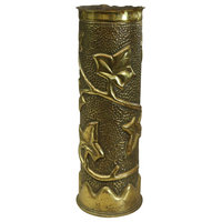 Consigned Shell Case Vase Trench Art Militaria Ivy
