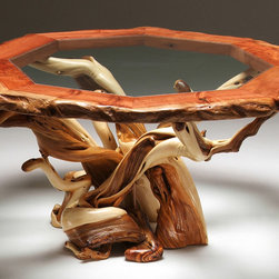 Redwood & Juniper Rustic Dining Table - Dining Tables