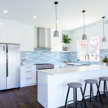 Coastal Kitchen with Smartstone Amara Benchtops