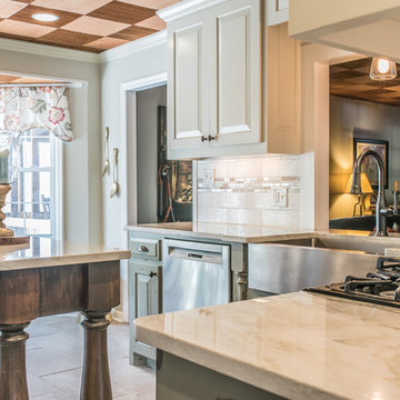 Sea Pearl Quartzite Kitchen Countertops