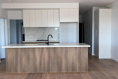Photo of a modern kitchen in Sydney.