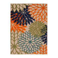 Nourison Fantasy Collection Rug Houzz Nourison Aloha Rug Multicolor 3 6 X5
