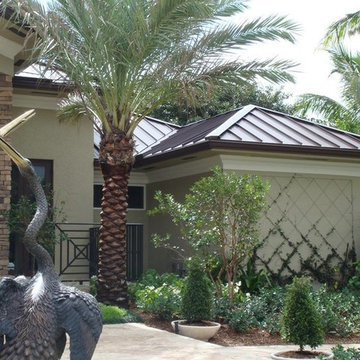 BROWN K STYLE AND 3X4 DOWNSPOUTS