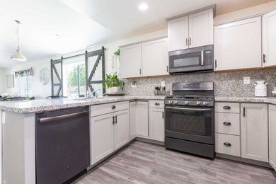 Elegant kitchen photo in Other