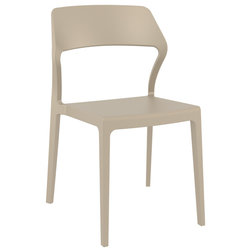Midcentury Outdoor Dining Chairs by Quality Construction Supply