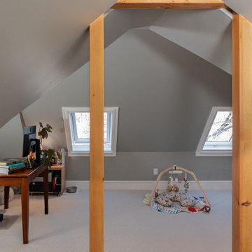 Tudor Bathrooms and Attic Remodel