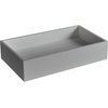 Rectangular 20" Solid Surface Vessel Sink Bowl Above Counter Sink Lavatory