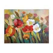 Uttermost "Spring Has Sprung" Floral Art, 48"x36"