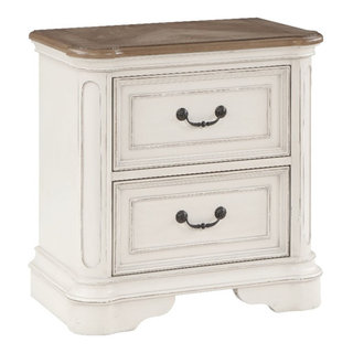 Acme Louis Philippe Nightstand in White 23833