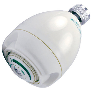 Niagara Earth Showerhead, White, N2920