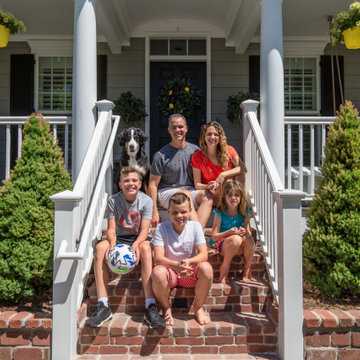 Partial Siding Replacement | Full House Painted