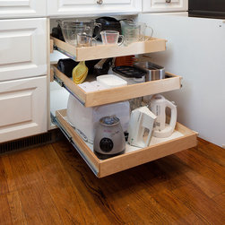 Single Height Glide-Out - Kitchen Drawer Organizers