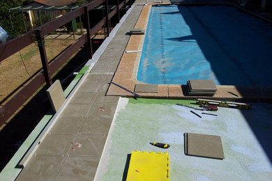 Renovate leaking pool