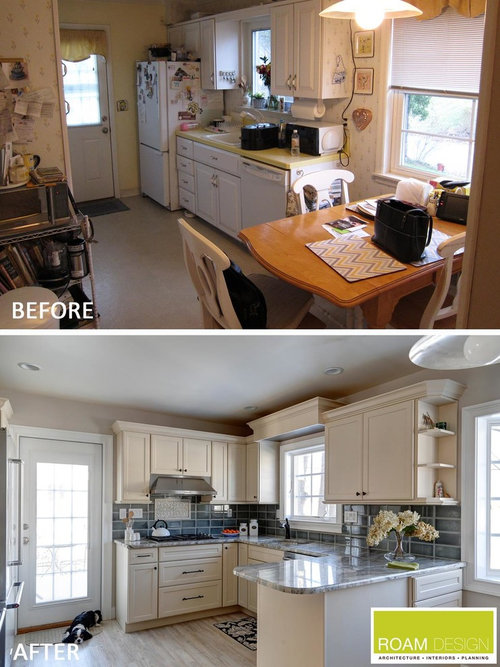 Kitchen Renovation + Addition: Before + After