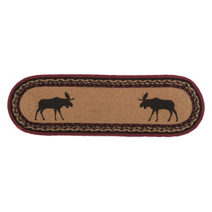 Liberty Stars Flag Jute Stair Tread Oval Contemporary Stair Tread Rugs By Appleseed Primitives