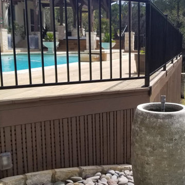 Ipe Deck Refinish & Lattice Replacement