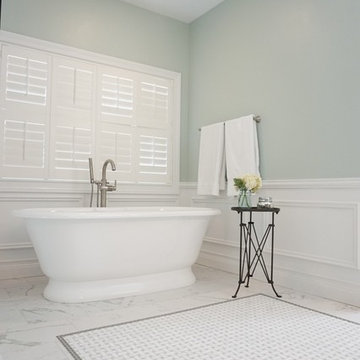 Sophisticated Vintage Bathroom