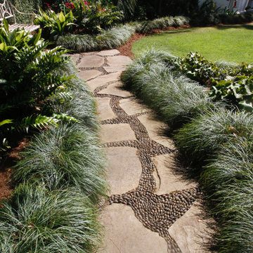 Stepping Stone Pathway with Texture