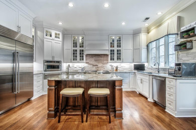 Example of a kitchen design in Other
