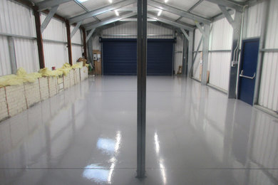 Epoxy Garage Workshop Floors Osmotherley North Yorkshire