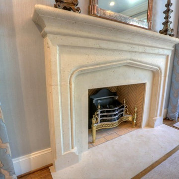 Stone Fireplace Mantels