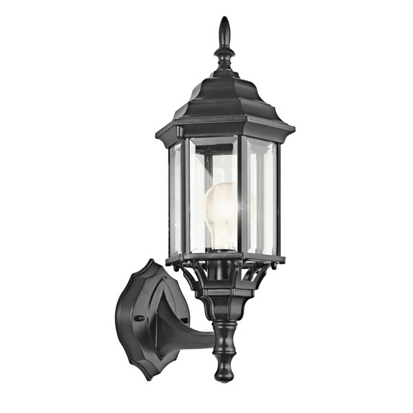 Kichler 49255 Chesapeake 17" Outdoor Wall Sconce - Black