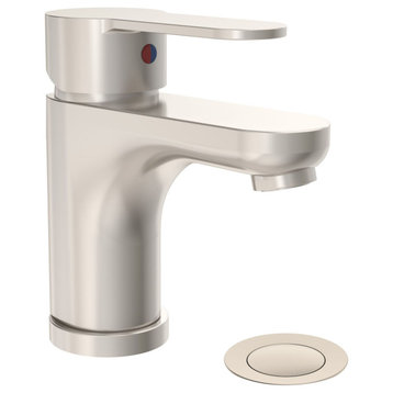 Symmons SLS6712PP Identity 1.0 GPM 1 Hole Bathroom Faucet - Satin Nickel