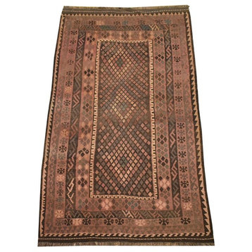 Tribal Afghan Oriental Rug, 4'8"x8'4"