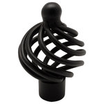 Cosmas - Cosmas 9994 Birdcage Cabinet Knob, Flat Black - Manufacturer: Cosmas