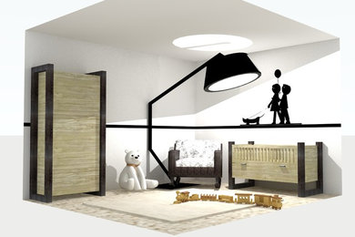 Minimalist home design photo in Amsterdam