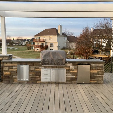 Custom Two Tier Deck and Pergola