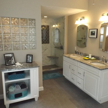 Classic Chantilly Bathroom Remodel with Rogue Valley Interior Doors