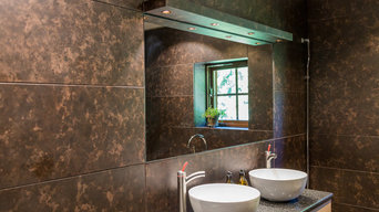 Bathroom in stainless steel - Camo design