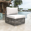 Panama Jack Graphite Modular Armless Chair