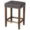 Ash Frost Gray Stool, Counter Height
