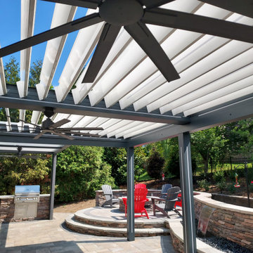 The Louvered Roof protects