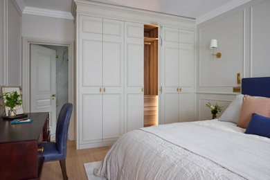 Inspiration for a bedroom in Surrey.
