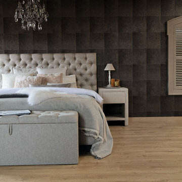 An impressive master bedroom