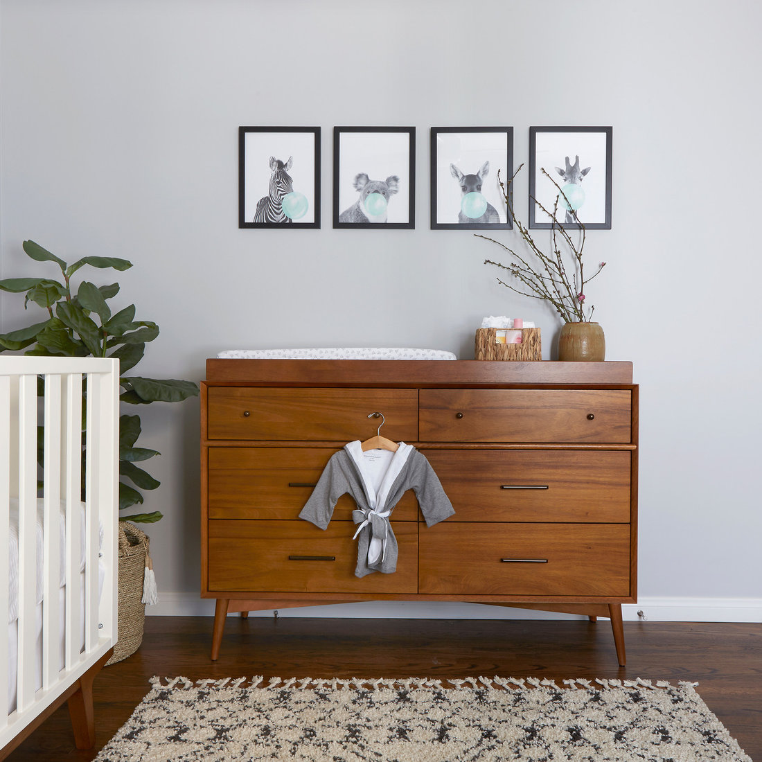 Mid Century Modern Changing Table