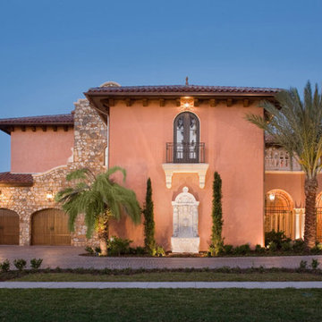 Italian Style Home: Designed by WA "Bud" Lawrence & Bobby Morales