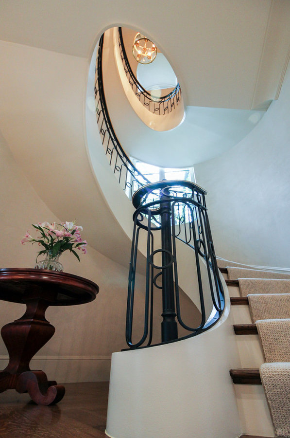 Sculptural/Elliptical Staircase Near Foreign Embassies in Wash. DC, 20008